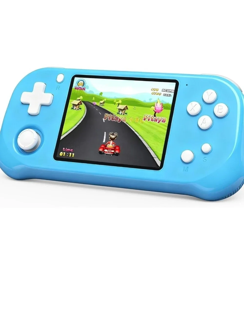 Portable Blue Handheld Gaming Console - Unbranded